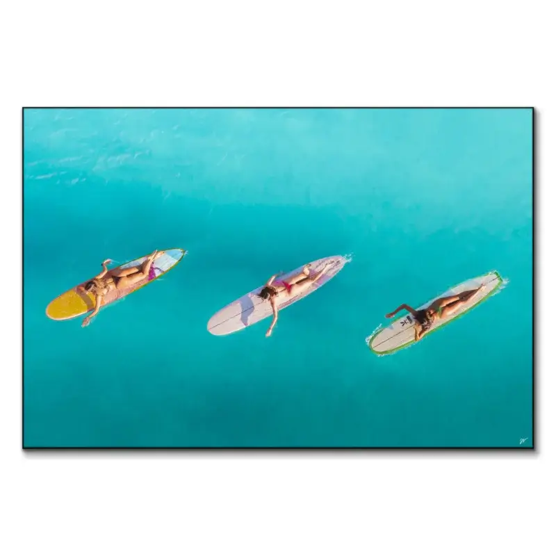 Surf Club Cool Wall Art by Jess Loiterton