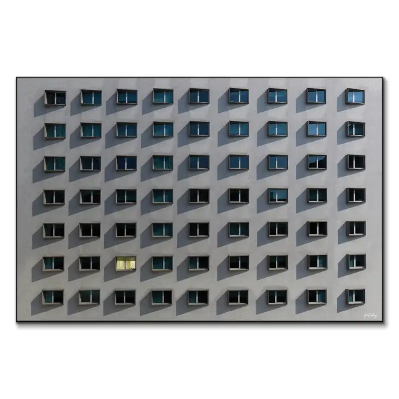 Milano Black and White Wall Art by Marcus Cederberg