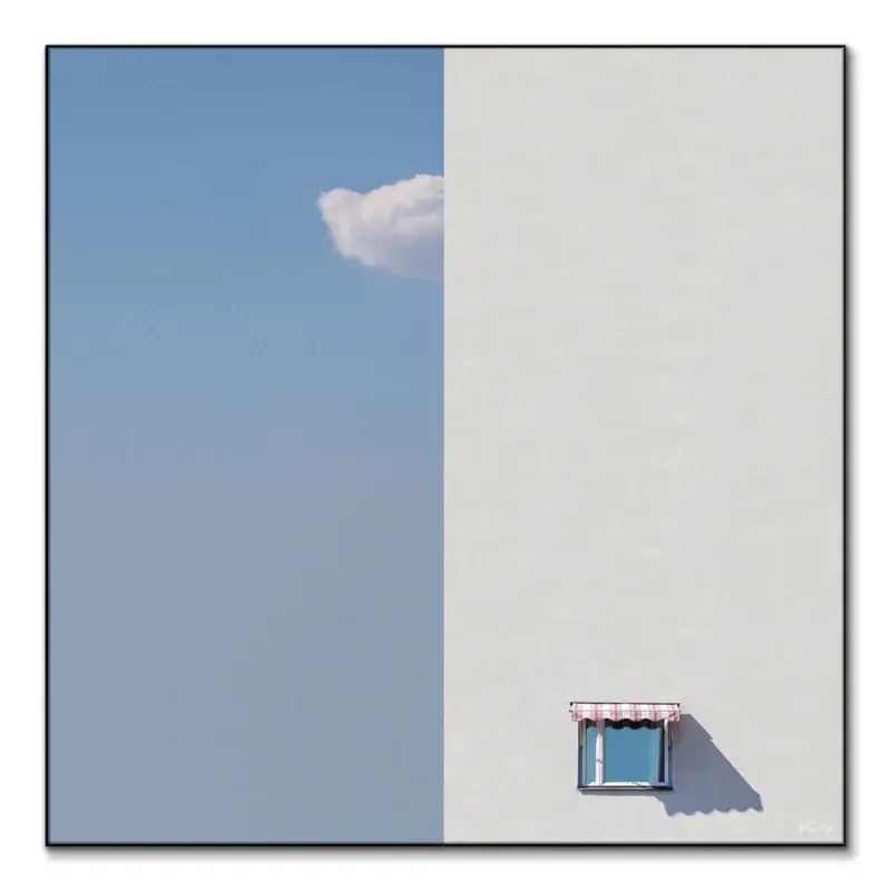 Half and Half Cool Wall Art by Marcus Cederberg
