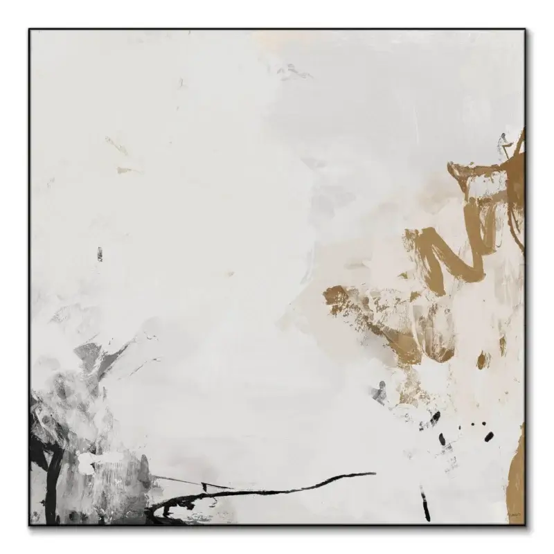 Asking Black and White Wall Art by Artur Chen
