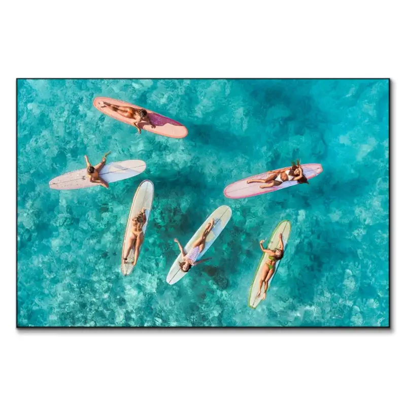 Board Girls Surf Club Cool Wall Art by Jess Loiterton