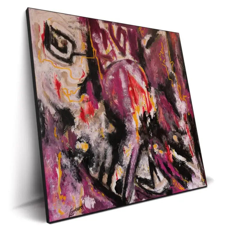 Eyes Dark Wall Decor by Bob Lombardi