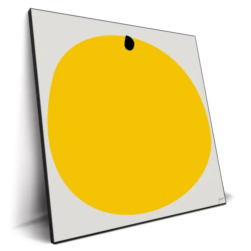 Good Luck Yellow Wall Decor by Artur Chen