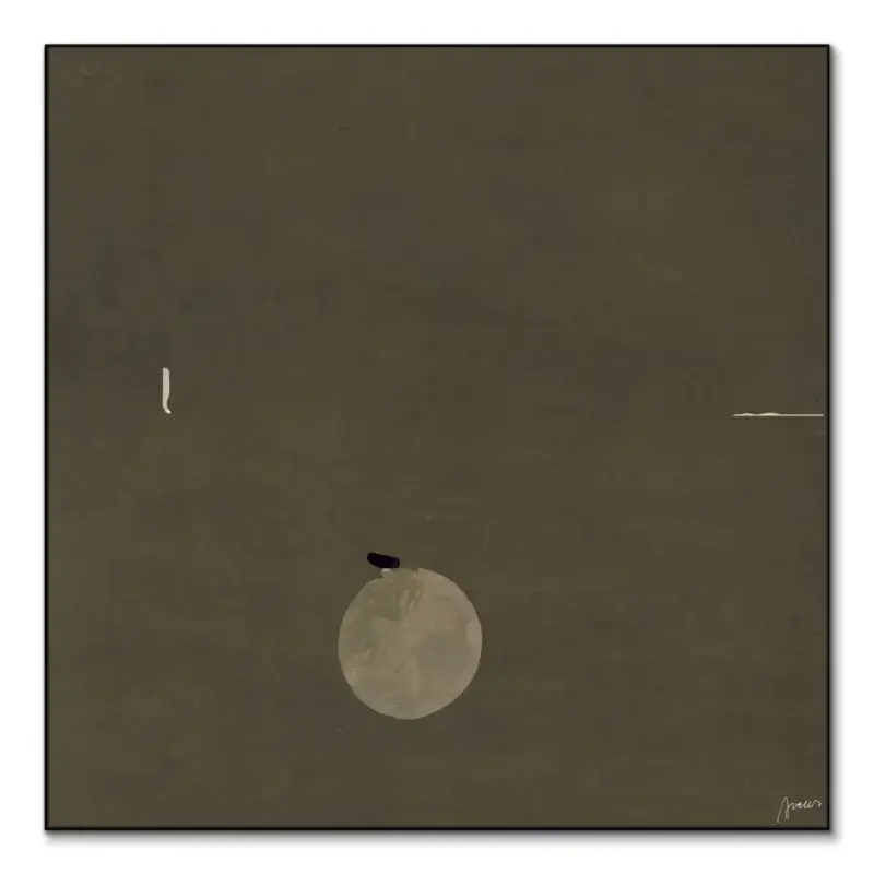 Empty Phase Brown Wall Art by Artur Chen