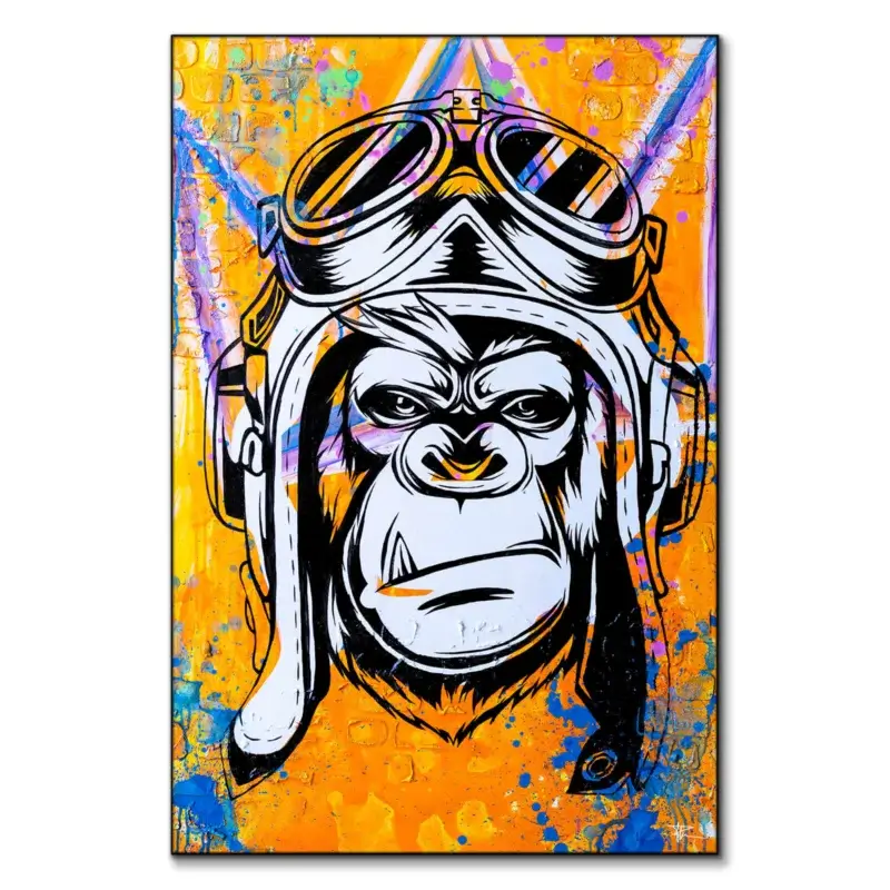 Aviator Vibrant Wall Art by P Muir Art