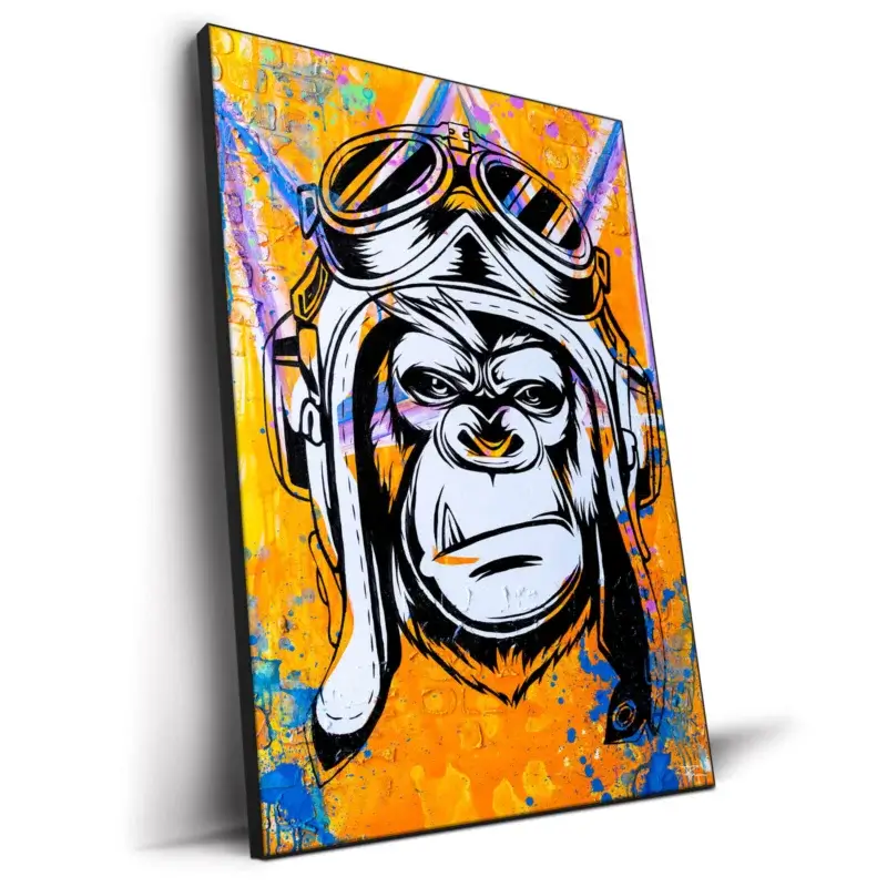 Aviator Vibrant Wall Decor by P Muir Art