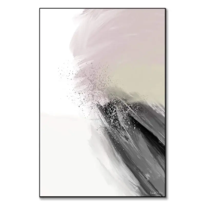 Believe Big No. 2 Neutral Wall Art by Karine Tonial Grimm
