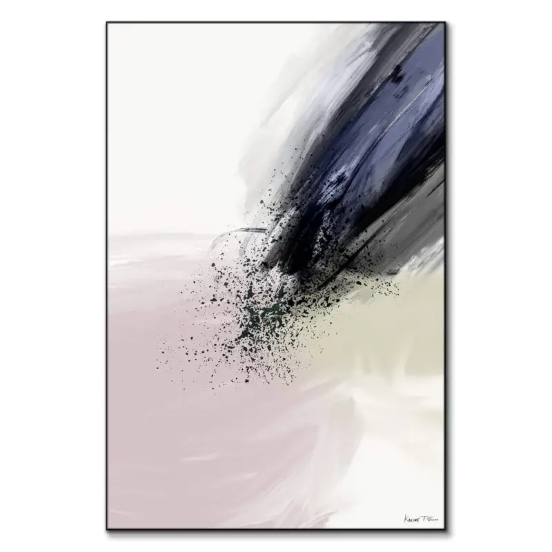 Believe Big Neutral Wall Art by Karine Tonial Grimm