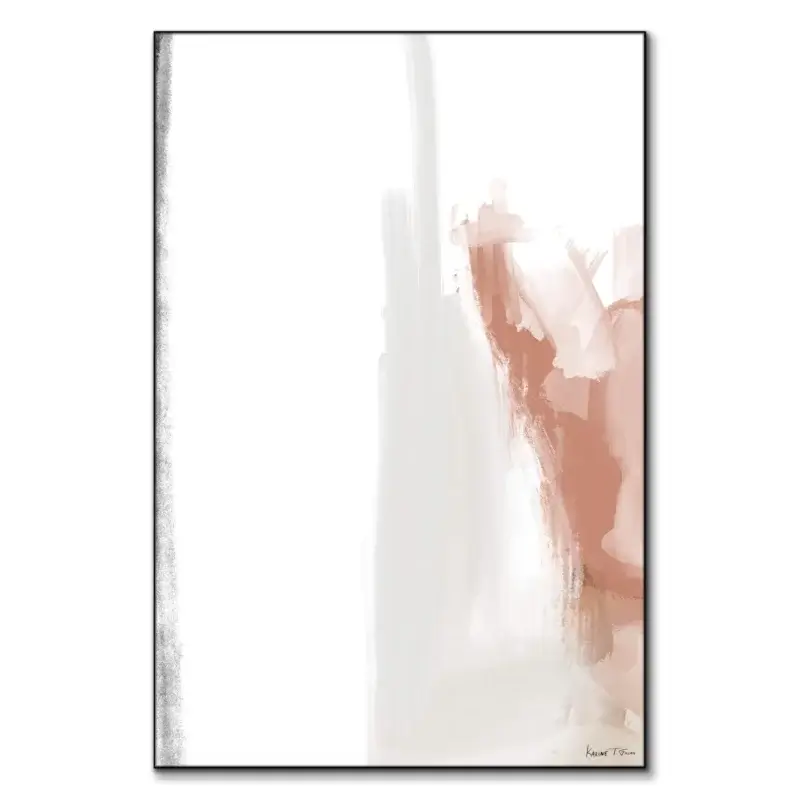 Contractions No. 6 Neutral Wall Art by Karine Tonial Grimm