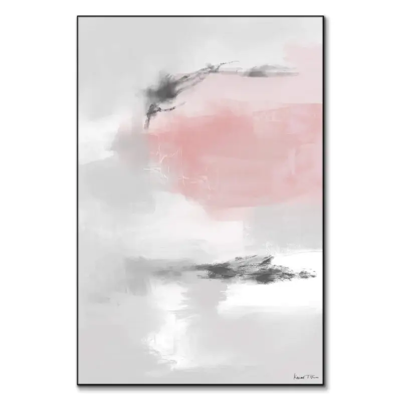 Gemischt Pink Wall Art by Karine Tonial Grimm