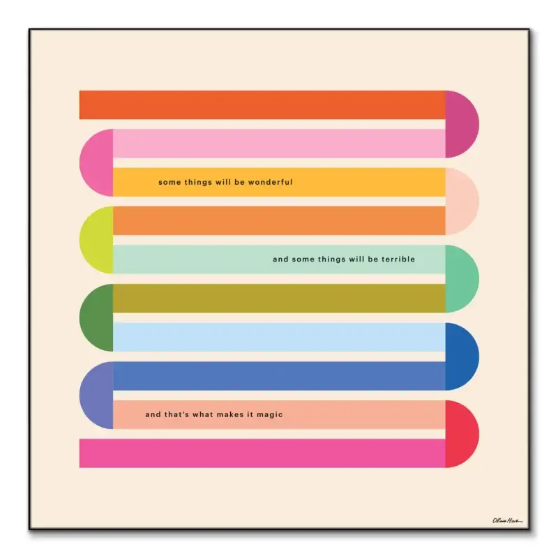 Wonderful Colorful Wall Art by Olivia Herrick