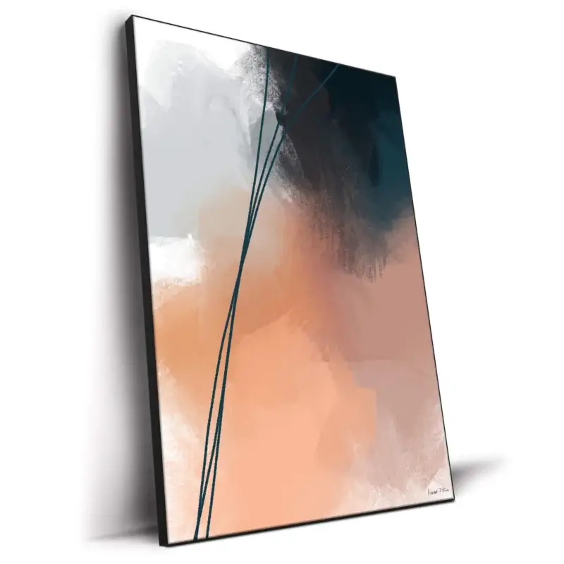 Blow Peach Wall Decor by Karine Tonial Grimm
