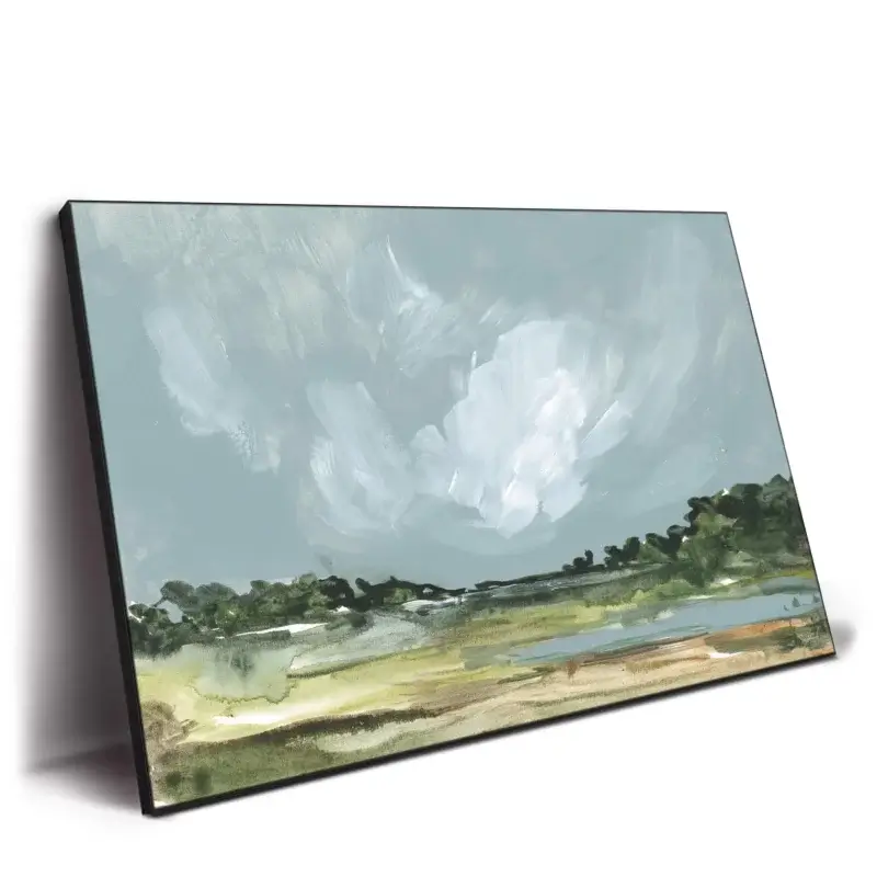 Sky Landscape Green Wall Decor by Shelby Kregel