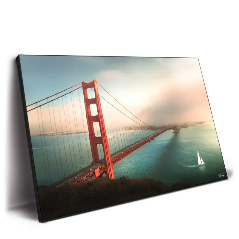 Golden Gate Lookout Warm Wall Decor by Paige Tingey