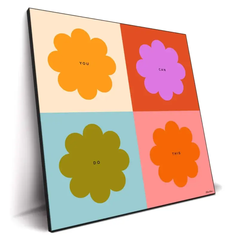 You Can Do This Colorful Wall Decor by Olivia Herrick
