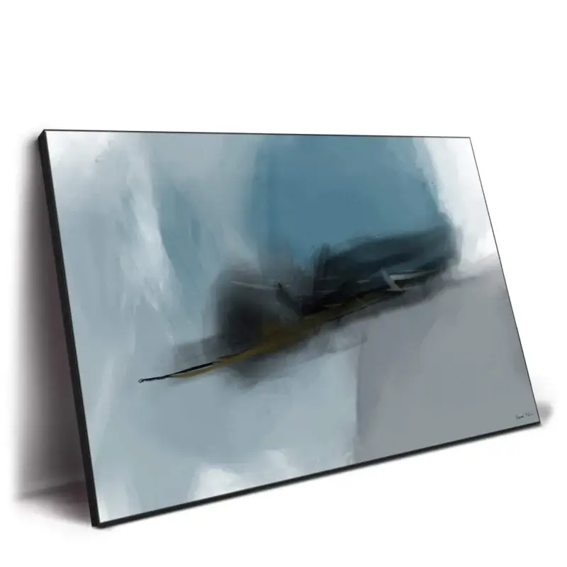 Blue Merge Blue Wall Decor by Karine Tonial Grimm