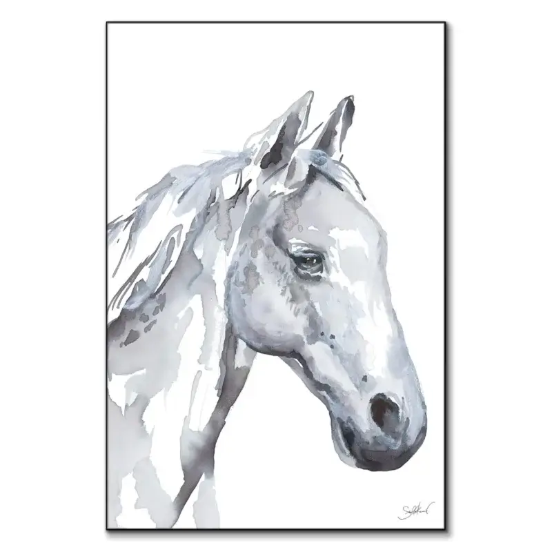 Horse Light Wall Art by Shelby Kregel