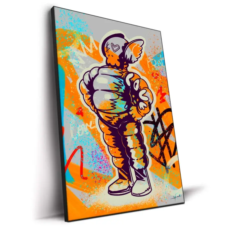 Love a Good Year Vibrant Wall Decor by Nuwarhol