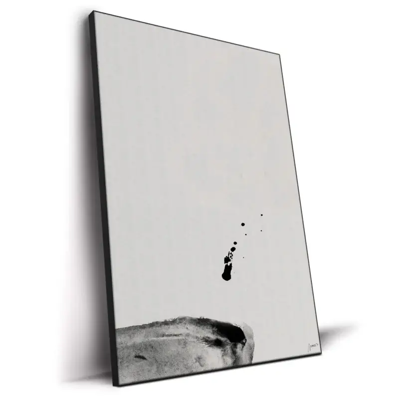But Listen Black and White Wall Decor by Artur Chen
