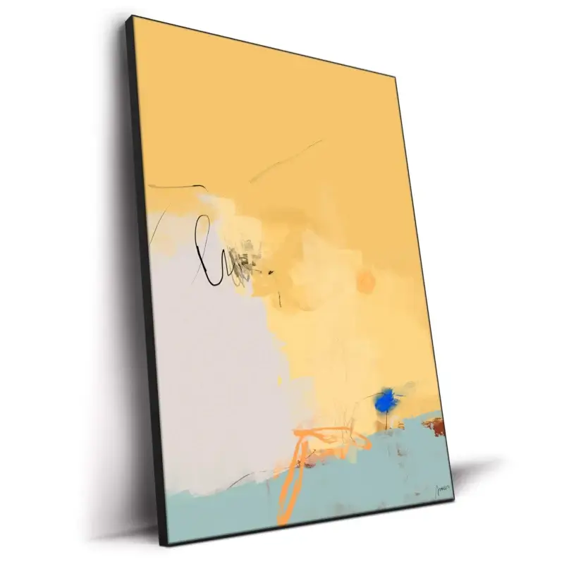 First Love Yellow Wall Decor by Artur Chen