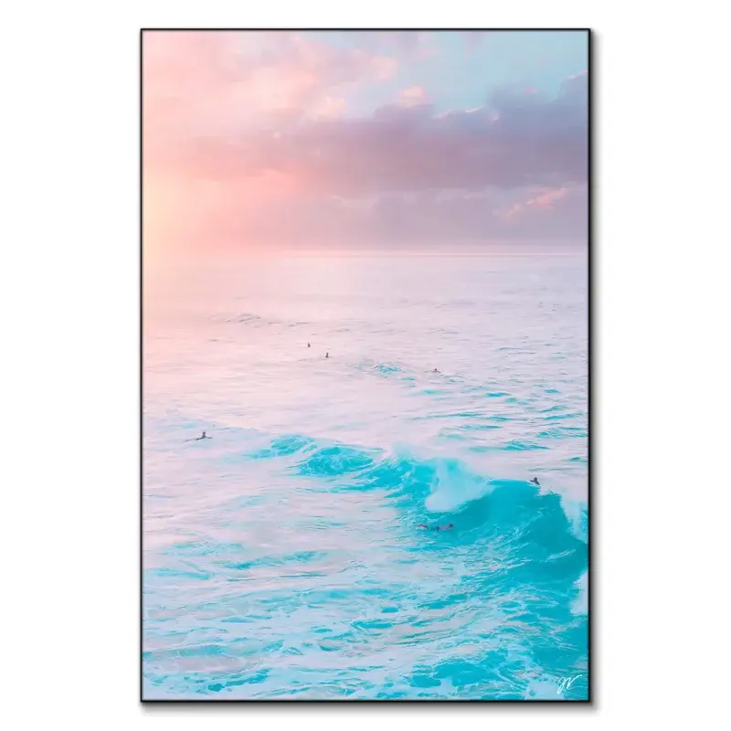 Pipeline Pastels Warm Wall Art by Jess Loiterton