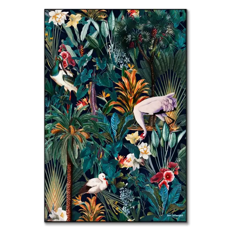 Beautiful Forest III Dark Wall Art by Burcu Korkmazyurek