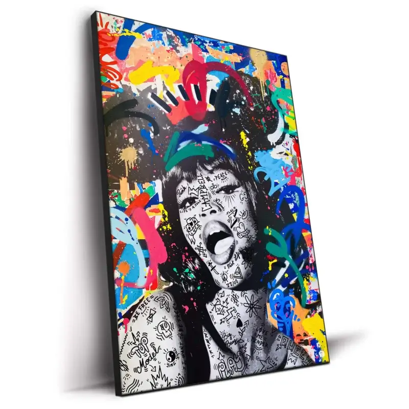 Campbell Spirit Vibrant Wall Decor by RS Artist