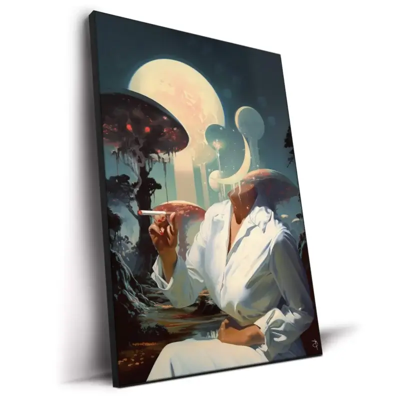 Egoless Dark Wall Decor by BambashkART