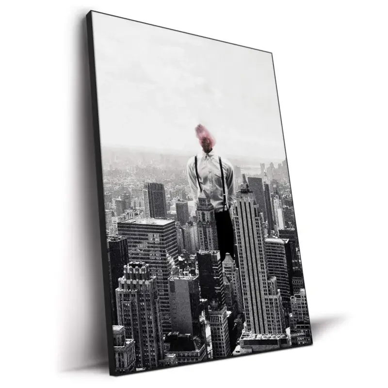 Life in the City Black and White Wall Decor by Underdott