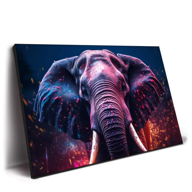 Warrior Colorful Wall Decor by Zenja Gammer