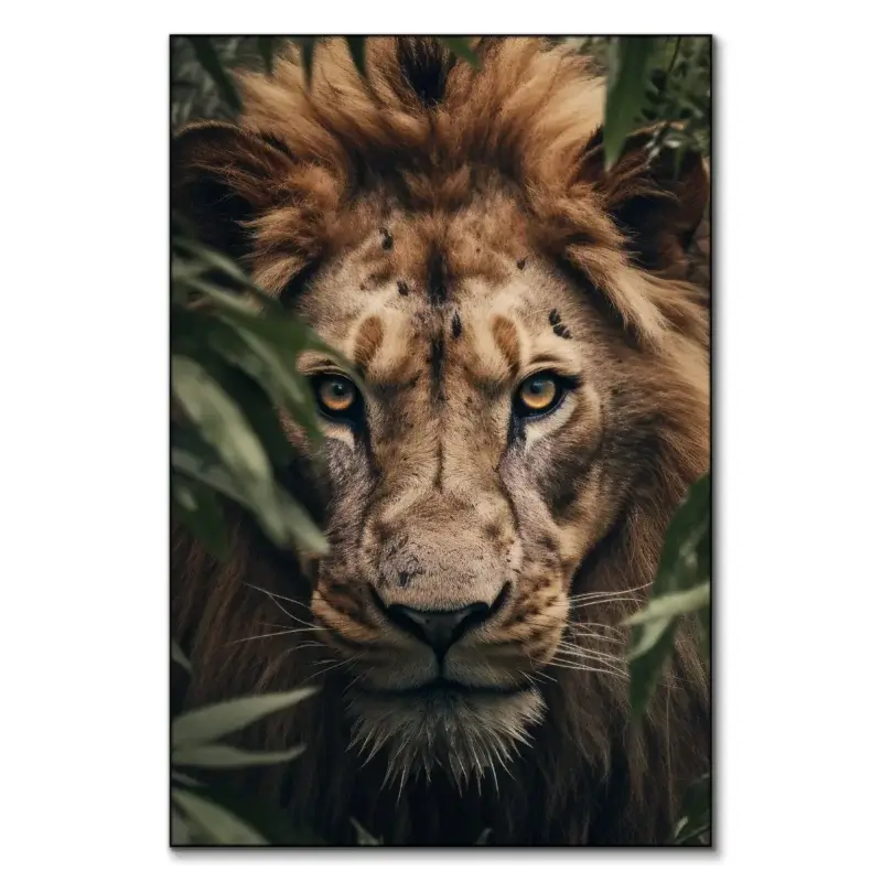Lurking Green Wall Art by Zenja Gammer