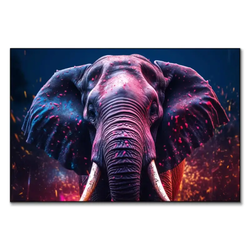 Warrior Colorful Wall Art by Zenja Gammer