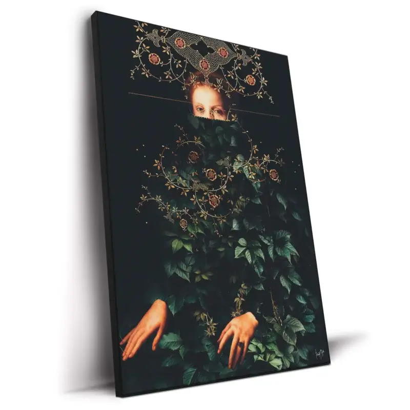 Patience II Dark Wall Decor by Frank Moth