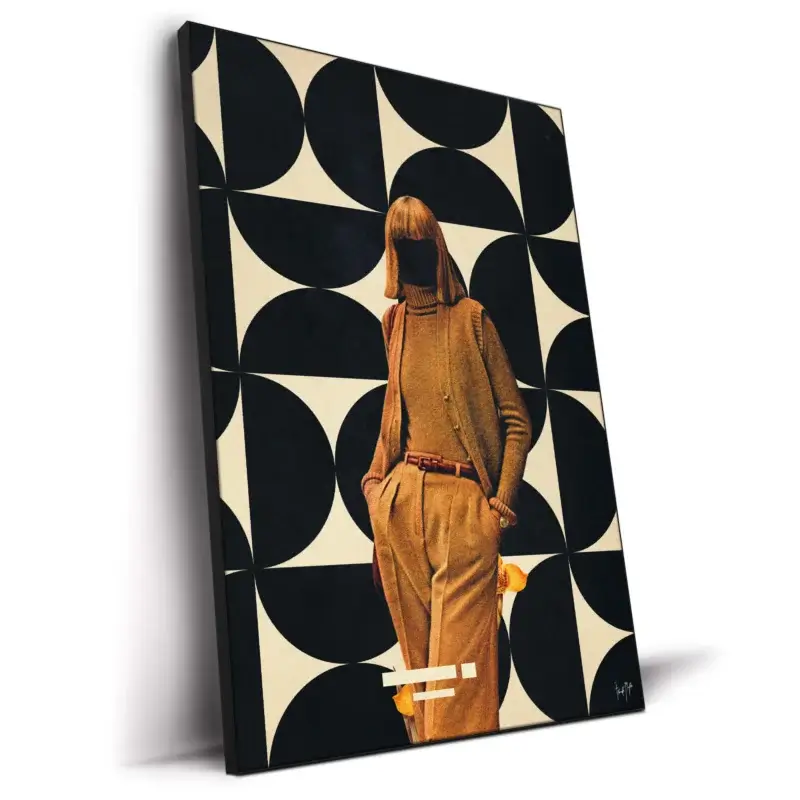 1978 Brown Wall Decor by Frank Moth