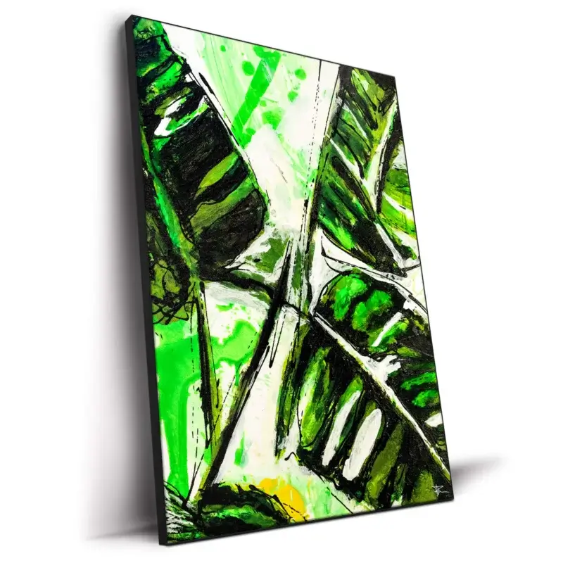 Evergreen Green Wall Decor by P Muir Art