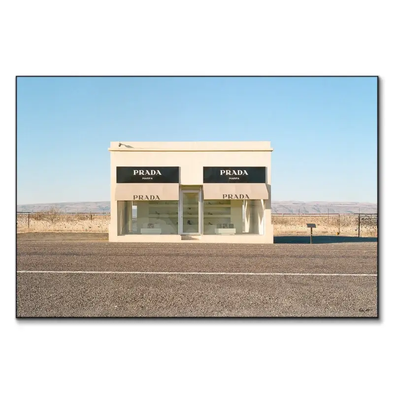 Texas Prada Neutral Wall Art by Nicholas Dantzer